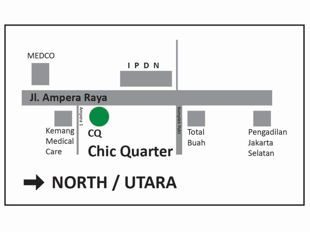 Chic Quarter Hotel Jakarta Eksteriør billede